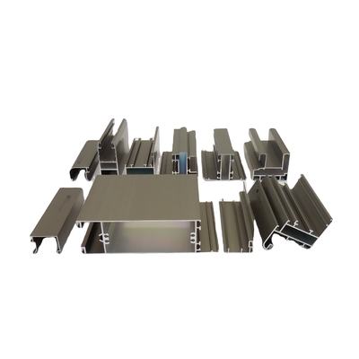 Ethiopia Aluminium Sliding Window Profile untuk Inner X-Ternal Sliding Cap Center Joint Slid CUP