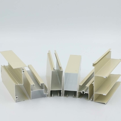 Soncap 6063 Aluminium Sliding Window Profiles Powder Coated