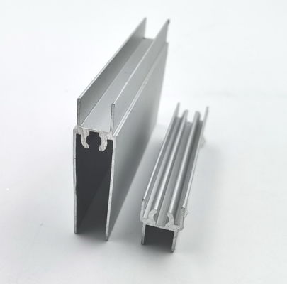Mill Finish T6 T7 T8 Lemari Aluminium Profil Untuk Pintu Geser
