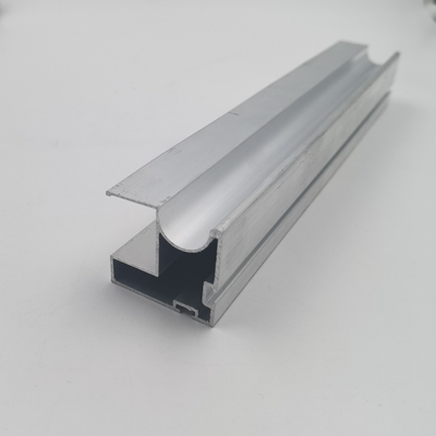 Profil Aluminium Lemari Anodized OEM Untuk Pintu Geser Vertikal
