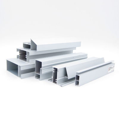 Bolivia Anodized 6063 T5 Profil Jendela Aluminium Tahan Angin