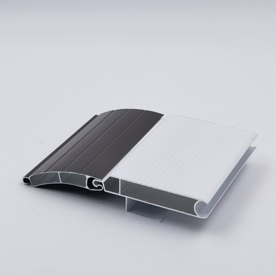 Alloy 6061 T6 Aluminium Roller Shutter Profiles Door Slat Dan Track Untuk Garasi