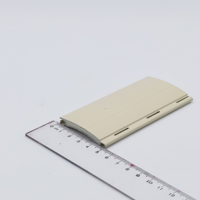 Alloy 6061 T6 Aluminium Roller Shutter Profiles Door Slat Dan Track Untuk Garasi