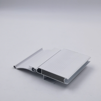 Profil Ekstrusi Aluminium Roller Shutter Slat Pola Berbeda Untuk Pintu Garasi