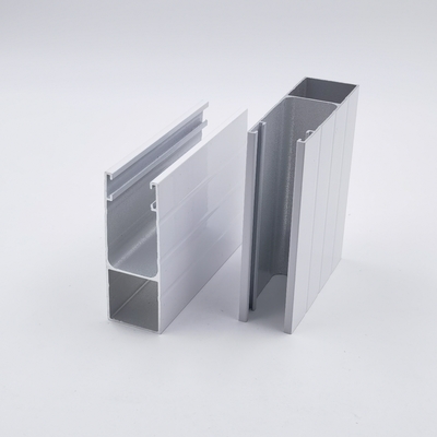 Panduan Rel Bawah Aluminium Roller Shutter Profiles Warna Putih