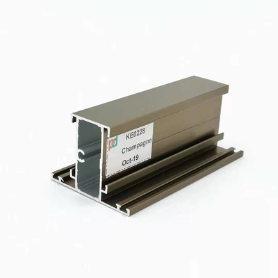 Profil Aluminium Alloy 6063 Casement Window Powder Coated Aluminium Extrusion