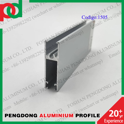 Profil Pintu Aluminium Anodized 0,15mm Seri 6063 T5 Temper