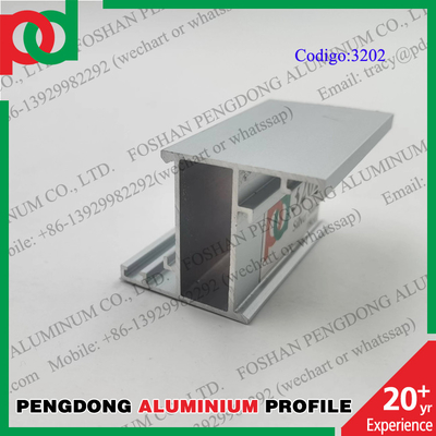 OEM Shape 6063 Profil Jendela Aluminium Panjang Disesuaikan