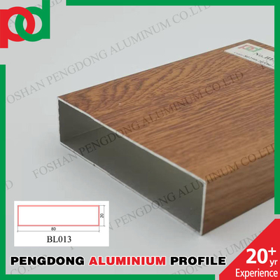 Produsen Profesional Profil Kabinet Dapur Aluminium Glossy Silver Polishing