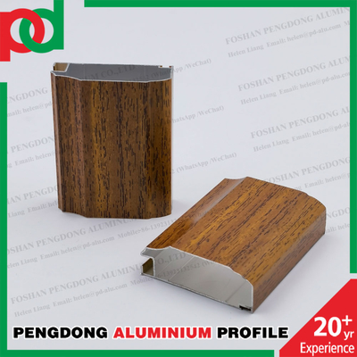 Produsen Foshan Profil Kabinet Dapur Aluminium Glossy Silver Polishing Tinggi