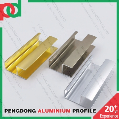 Klasik Libya Mesir Turki Aluminium Dapur Extrusion Frame Aluminium Cabinet Bagian