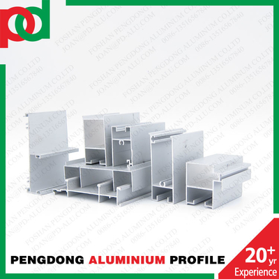 China Direct Factory Extrusion Profiles Aluminium Untuk Jendela Dan Pintu Sistema 8025