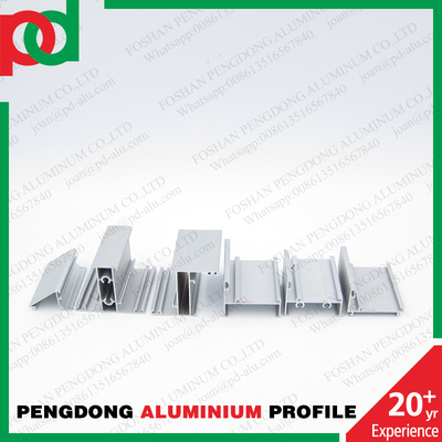 Kolombia Amerika Tengah Profil Aluminium Anodisasi Untuk Bingkai Jendela
