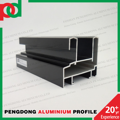 Ethiopia Aluminium Sliding Window Profile untuk Inner X-Ternal Sliding Cap Center Joint Slid CUP