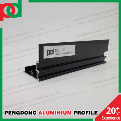 Ethiopia Aluminium Sliding Window Profile untuk Inner X-Ternal Sliding Cap Center Joint Slid CUP