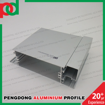 Ethiopia Aluminium Sliding Window Profile untuk Inner X-Ternal Sliding Cap Center Joint Slid CUP