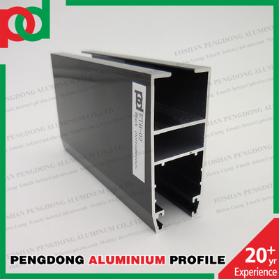 China Foshan Supplier Afrika Pasar Ethiopia Standar Aluminium Profil Untuk Jendela Dan Pintu