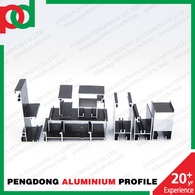 Profil Aluminium Anodisasi untuk Ekstrusi Jendela dan Pintu Pilihan Teratas Amerika Tengah