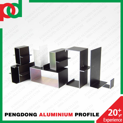 Profil Aluminium Anodisasi untuk Ekstrusi Jendela dan Pintu Pilihan Teratas Amerika Tengah