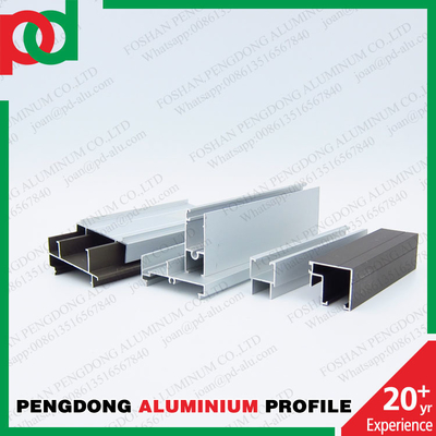 Membungkus profil aluminium untuk jendela dan pintu profil ke Amerika Tengah