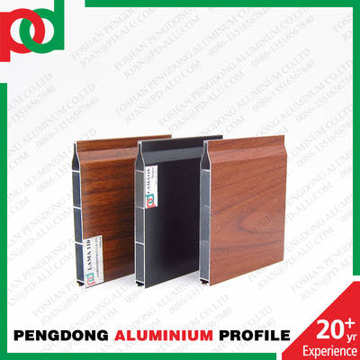 Profil Aluminium Kayu untuk Gerbang di Uruguay dan Meksiko Tidak Ada Uang Cetakan adalah paduan
