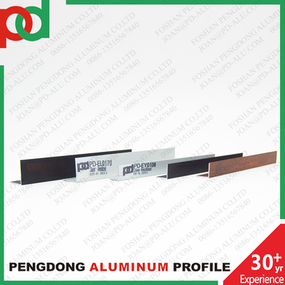 U Channel Groove Aluminium Profile Untuk Jendela Dan Pintu Dan Furnitur