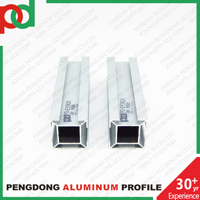 Profil Pegangan Tangan Aluminium Warna Kayu Hitam Mate Perak Panjang 6M Dengan Finishing Anodized Perunggu Dan Ukuran Berbeda