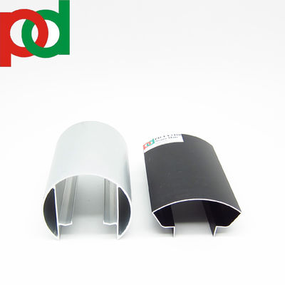 Aluminium U Channel untuk Handrail Pergola Balkon Fence Tubes diekspor ke Amerika Selatan