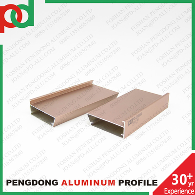 Aluminium Profil Tarik Genggam Untuk Dapur Lemari Kaca Shutter Pintu Frame adalah paduan