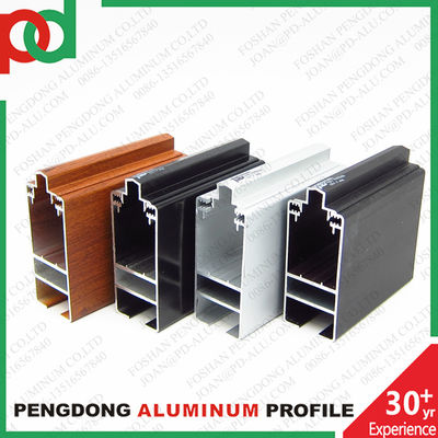 Profil Aluminium Persegi Untuk Jendela Dan Pintu Layar Geser Peru Bolivia Chili Pasar Super