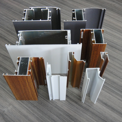 Congo Togo Casement Window Profiles Powder Coated Aluminium Extrusions