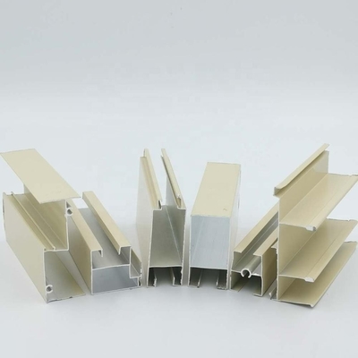 Profil Jendela Geser Aluminium Tebal 1.2mm Untuk Nigeria Benin