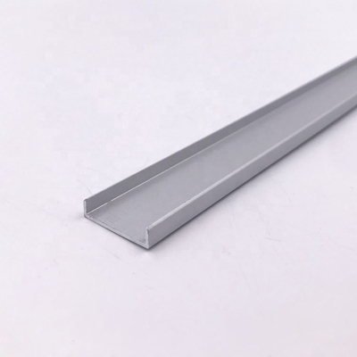 18mm U Bentuk Aluminium Trim Profil Ubin Tepi Dekoratif