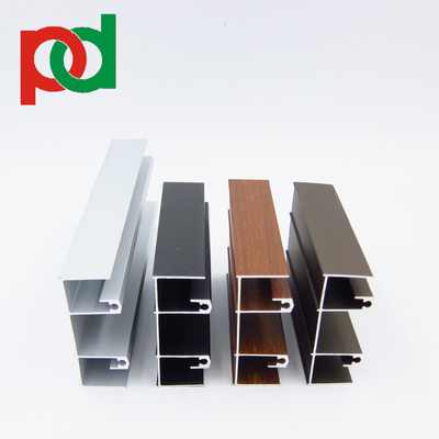 6063 T5 Bingkai Jendela Aluminium Anodized Linea25