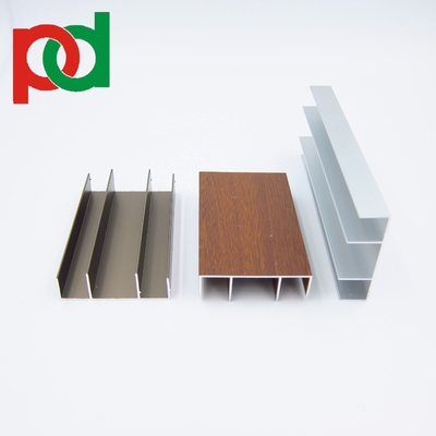 6063 T5 Rectangular Aluminium Profile Window Aluminium Extrusions
