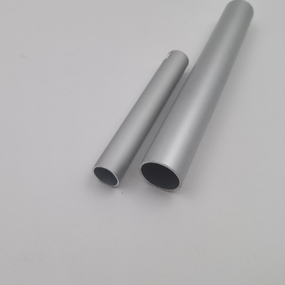 Profil Tabung Aluminium Ekstrusi ISO 14001 Bulat Persegi Panjang 40 x 40