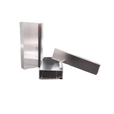 0.5mm-1.2mm Ketebalan 6063 T5 Anodized Aluminium Profile Extrusions Untuk Libya Israel Irak