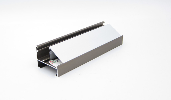 Linea 42 6063 T6 Aluminium Casement Window Profiles Silver Anodized