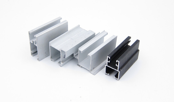 OEM 6063 Alu Profile Aluminium Extrusion Untuk Ekuador Sliding Window