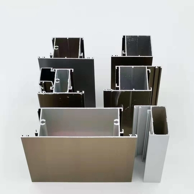 Congo Togo Casement Window Profiles Powder Coated Aluminium Extrusions