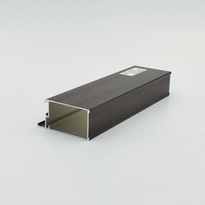 Israel Libya 6063 T3 Profil Dapur Aluminium Warna Kayu