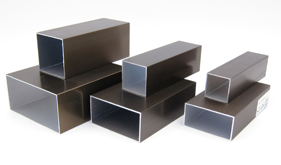 Jendela Geser 40 * 40 Ekstrusi Saluran Aluminium Profil Persegi