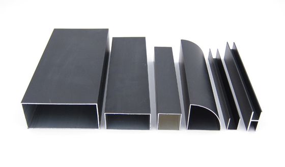 Profil Tabung Aluminium Argentina Uruguay Dilapisi Bubuk Seri 6000