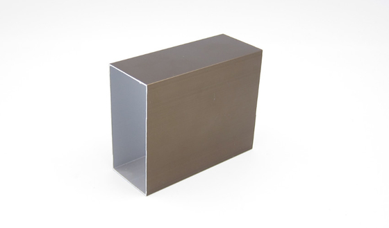 Mill Finish 40x40 Aluminium Extrusion Profile Pipa Persegi Anti Korosi