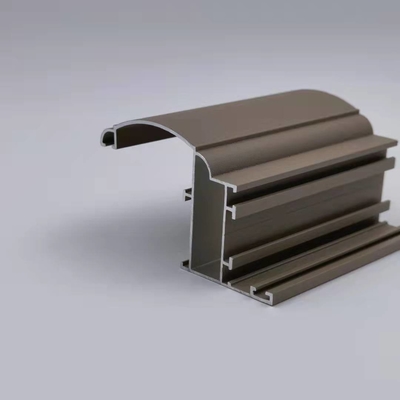 Libya Aljazair 6063 Profil Ekstrusi Aluminium Dilapisi Bubuk