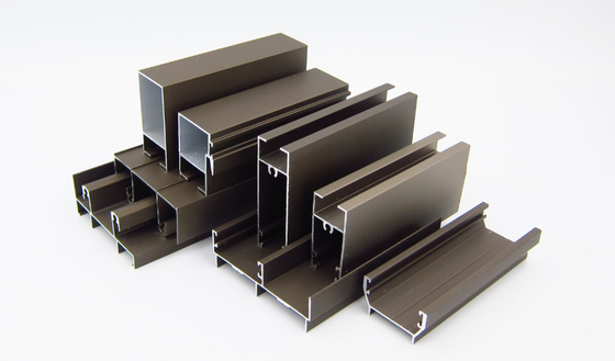 Chili Bolivia Peru Anodized Aluminium C Profil Aluminium Window Extrusions