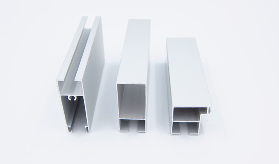 Profil Jendela Aluminium Plata T5 Warna Perak