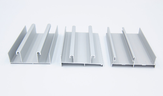 Profil Jendela Aluminium Plata T5 Warna Perak