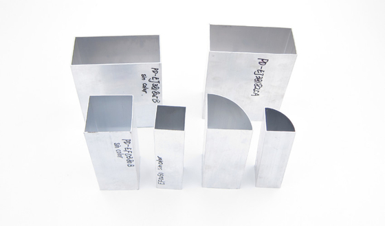 6063 Profil Aluminium Pipa Peru Mill Finish