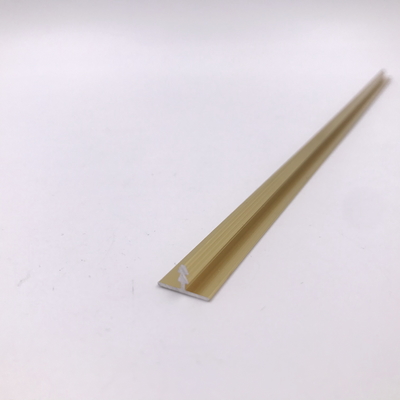 11.7mm T Bentuk Profil Aluminium Anodized chrome gold rose gold